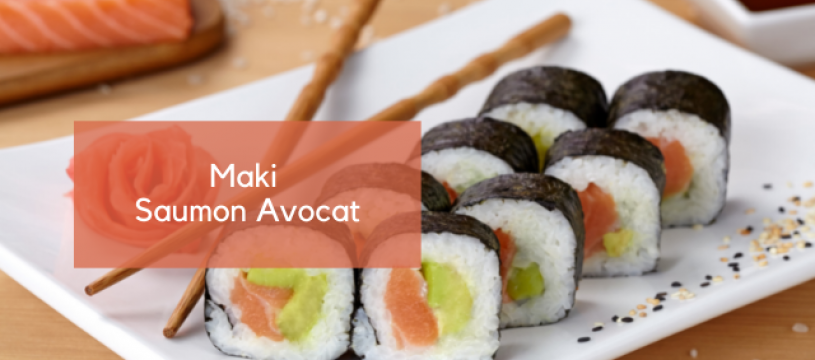 Salmon and Avocado Maki