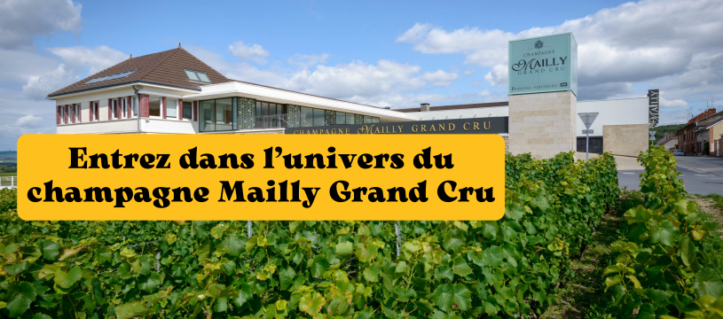 Entrez dans l’univers du champagne Mailly Grand Cru.