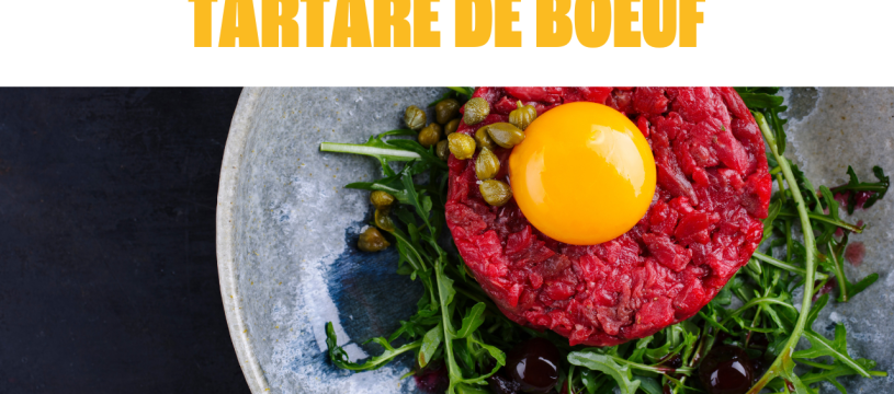 Tartare de boeuf