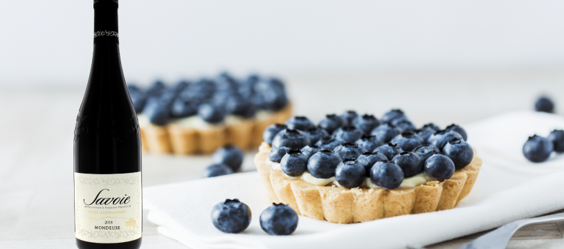 Speciality of Savoie: Blueberry tart