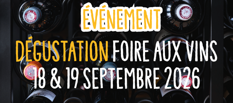 Week-end dégustation CAVAVIN 2026 : rendez-vous les 18 et 19 septembre