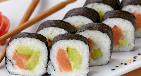 Salmon and Avocado Maki